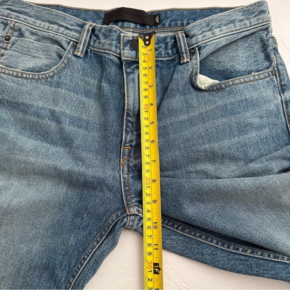 Denim X Alexander Wang Trap cropped blue denim jeans 29 - Picture 7 of 13